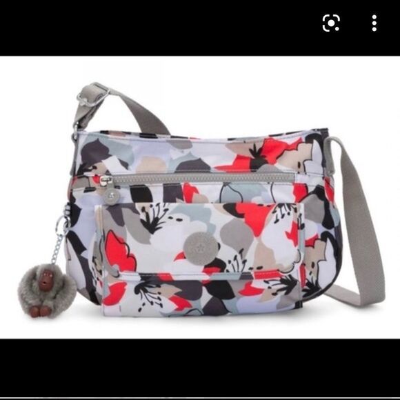 Kipling Meryl Vivid Garden Mix Crossbody Purse NWT - Picture 1 of 10